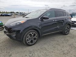 KIA Sportage sx Vehiculos salvage en venta: 2021 KIA Sportage SX