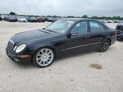 Salvage cars for sale from Copart San Antonio, TX: 2008 Mercedes-Benz E 350