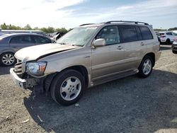 Salvage cars for sale from Copart Antelope, CA: 2006 Toyota Highlander Limited