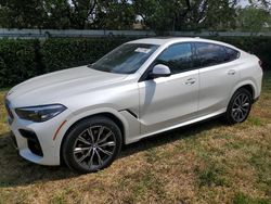 Salvage cars for sale at Miami, FL auction: 2023 BMW X6 XDRIVE40I