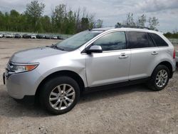 Salvage cars for sale at Leroy, NY auction: 2013 Ford Edge Limited