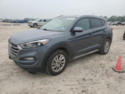 Salvage cars for sale at Houston, TX auction: 2017 Hyundai Tucson Limited