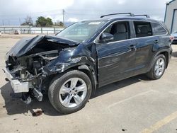 Salvage cars for sale at Nampa, ID auction: 2015 Toyota Highlander Limited
