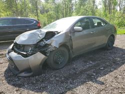 Toyota Vehiculos salvage en venta: 2017 Toyota Corolla L