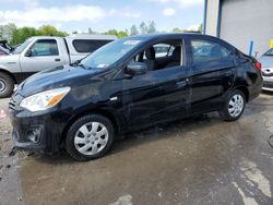 Salvage cars for sale at Duryea, PA auction: 2017 Mitsubishi Mirage G4 ES