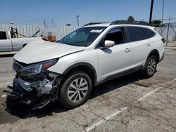 Salvage cars for sale at Van Nuys, CA auction: 2022 Subaru Outback Premium
