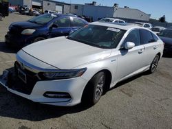 Salvage cars for sale at Vallejo, CA auction: 2018 Honda Accord Hybrid EX