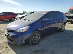 Salvage cars for sale at Antelope, CA auction: 2015 Toyota Prius V