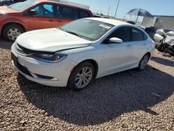 Salvage cars for sale at Phoenix, AZ auction: 2015 Chrysler 200 Limited