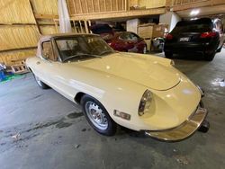 Salvage cars for sale at Mendon, MA auction: 1973 Alfa Romeo Spider