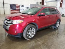 Salvage cars for sale at Avon, MN auction: 2014 Ford Edge SEL