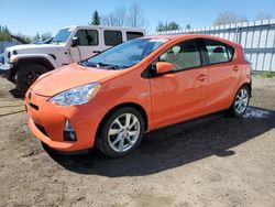 Salvage cars for sale from Copart Ontario Auction, ON: 2012 Toyota Prius C