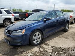 Salvage cars for sale from Copart Woodhaven, MI: 2013 Volkswagen Jetta TDI