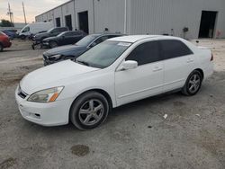 Salvage cars for sale at Jacksonville, FL auction: 2006 Honda Accord SE