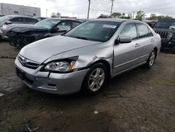 Salvage cars for sale at Chicago Heights, IL auction: 2007 Honda Accord SE