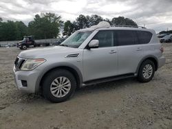 Nissan Armada Vehiculos salvage en venta: 2017 Nissan Armada SV