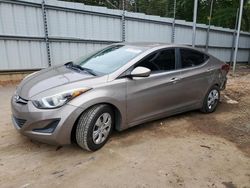 Salvage cars for sale at Austell, GA auction: 2016 Hyundai Elantra SE