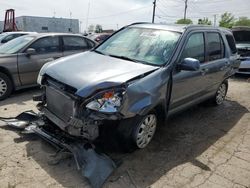 Salvage cars for sale at Chicago Heights, IL auction: 2006 Honda CR-V SE