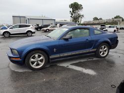 Salvage cars for sale at Tulsa, OK auction: 2007 Ford Mustang