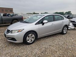 Honda Civic lx Vehiculos salvage en venta: 2013 Honda Civic LX