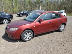 Salvage cars for sale from Copart Ontario Auction, ON: 2008 Mazda 3 I