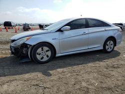 Salvage cars for sale at San Diego, CA auction: 2012 Hyundai Sonata Hybrid