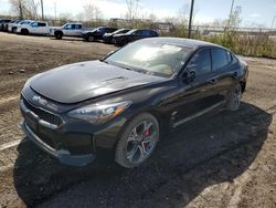 Salvage cars for sale from Copart Montreal Est, QC: 2019 KIA Stinger GT