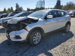 Salvage cars for sale from Copart Graham, WA: 2021 Nissan Rogue Sport S