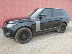 Land Rover Range Rover salvage cars for sale: 2018 Land Rover Range Rover Supercharged