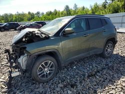 Salvage cars for sale at Windham, ME auction: 2018 Jeep Compass Latitude