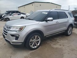 Ford Explorer salvage cars for sale: 2019 Ford Explorer Limited