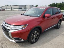 Salvage cars for sale from Copart Leroy, NY: 2016 Mitsubishi Outlander SE