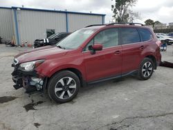 Salvage cars for sale at Tulsa, OK auction: 2018 Subaru Forester 2.5I Limited