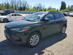 Salvage cars for sale at Portland, OR auction: 2022 Toyota Corolla Cross LE