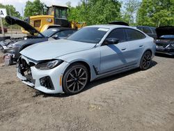 Salvage cars for sale from Copart Marlboro, NY: 2024 BMW M440XI Gran Coupe