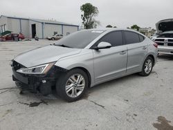 Salvage cars for sale at Tulsa, OK auction: 2020 Hyundai Elantra SEL