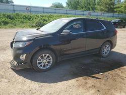 Salvage cars for sale at Davison, MI auction: 2019 Chevrolet Equinox LT