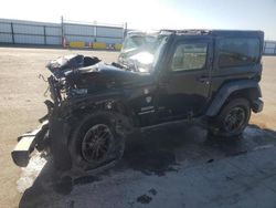 Salvage cars for sale from Copart Fresno, CA: 2017 Jeep Wrangler Sport