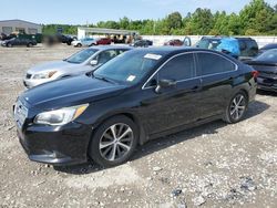 Salvage cars for sale from Copart Memphis, TN: 2016 Subaru Legacy 2.5I Limited