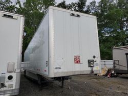 Salvage trucks for sale at Conway, AR auction: 2020 Wabash 53 Van