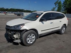 Salvage cars for sale at Dunn, NC auction: 2012 Chevrolet Traverse LS