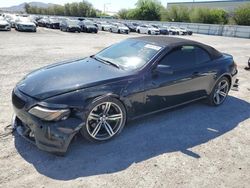 Salvage cars for sale at Las Vegas, NV auction: 2005 BMW 645 CI Automatic