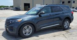 Salvage cars for sale at Wilmer, TX auction: 2023 Ford Explorer XLT