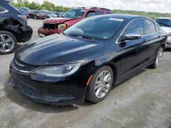 Salvage cars for sale at Cahokia Heights, IL auction: 2016 Chrysler 200 LX