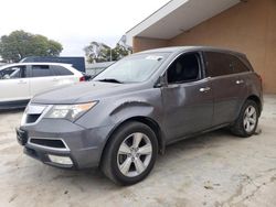 Salvage cars for sale at Hayward, CA auction: 2010 Acura MDX Technology