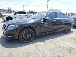 Salvage cars for sale from Copart Los Angeles, CA: 2016 Mercedes-Benz S 550E