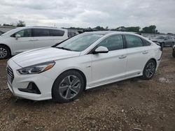 Salvage cars for sale from Copart Kansas City, KS: 2018 Hyundai Sonata Hybrid