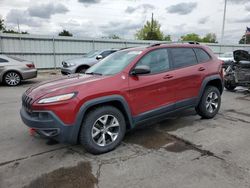 Jeep Cherokee Vehiculos salvage en venta: 2015 Jeep Cherokee Trailhawk