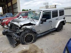 Jeep Wrangler Unlimited Sahara salvage cars for sale: 2012 Jeep Wrangler Unlimited Sahara