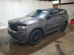 Salvage cars for sale from Copart Ebensburg, PA: 2015 Dodge Durango SXT